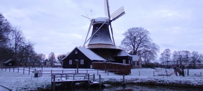 Het is winter in Rijssen