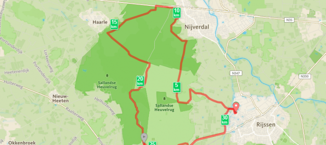 Fietsroute – Sallandse Heuvelrug 32KM